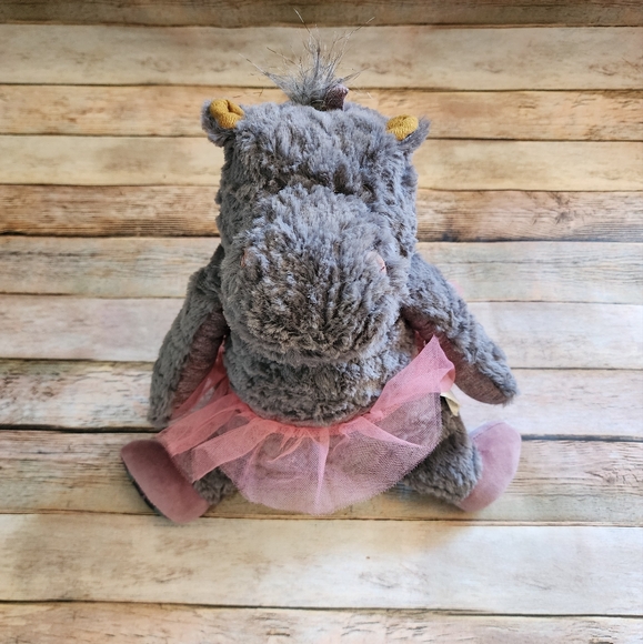 Moulin Roty Camelia The Hippo Stuffed Animal - Picture 1 of 7